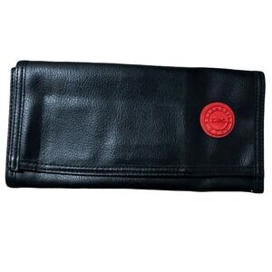 Totes Automobile Club Travel Wallet‎ Organizer Black One Size Excellent Tri-Fold